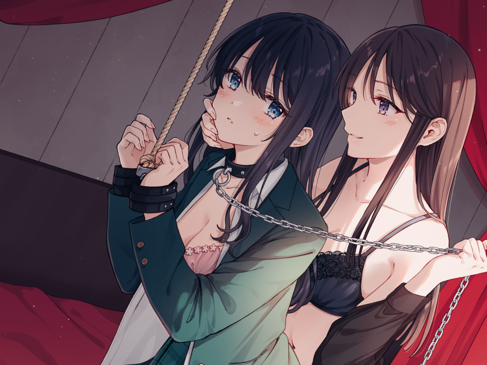 [下载/首发/音声/熟肉/][RJ434766]【TS百合】お姉様に服従する悦びを調教されたあなたは百合M奴隷【KU100】(服从于姐姐大人、被调教得无比愉悦的你是百合M奴隶)[百合音声同好会][2022]