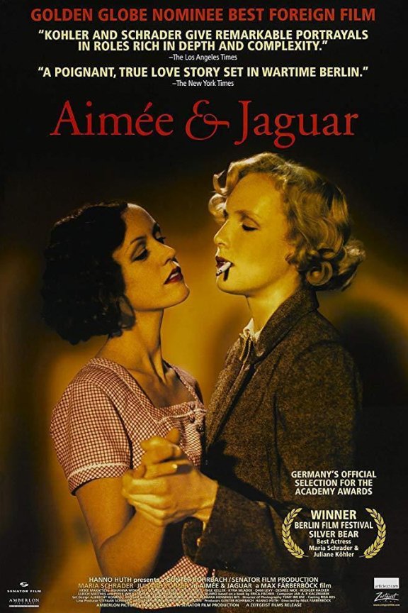 [下载/搬运/电影/熟肉][德国]Aimee & Jaguar(战火中的伊甸园/心上人和美洲豹 / 艾米和加古娅)[1080P][已完结][1999]